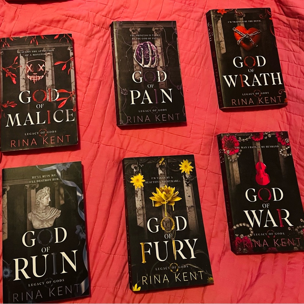 Rina Kent Legacy of Gods Book Set